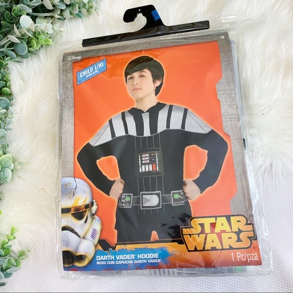 Disney Other - Star Wars Darth Vader Hoodie Boys L/XL